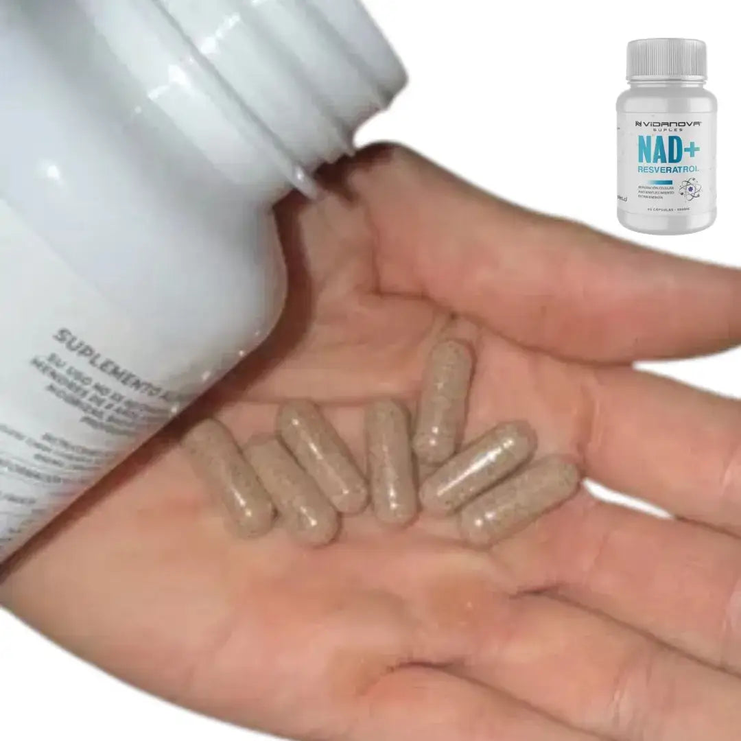 🔬✨ Vidanova Suples Nad+ Resveratrol 1000mg | Antioxidante y Antiedad Natural 💊💥