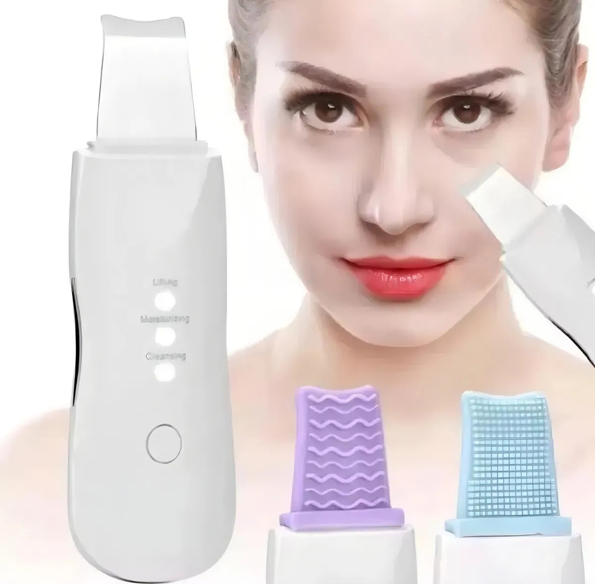 🌸DermaClean Ultra – Limpiador Facial Ultrasónico y Removedor de Impurezas🌸