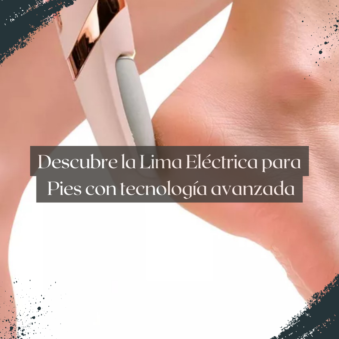🌸 Lima Eléctrica PediCare Smooth X1000 – ¡Adiós callos, hola suavidad! ✨