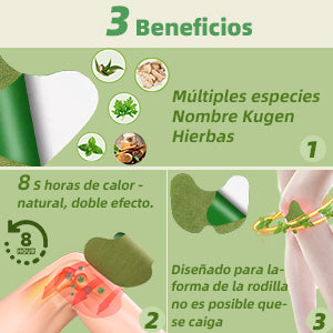 🌿Tripack FlexiTherm™ Relief30 💪 – 30 Parches para rodillas que devuelven tu libertad de moverte