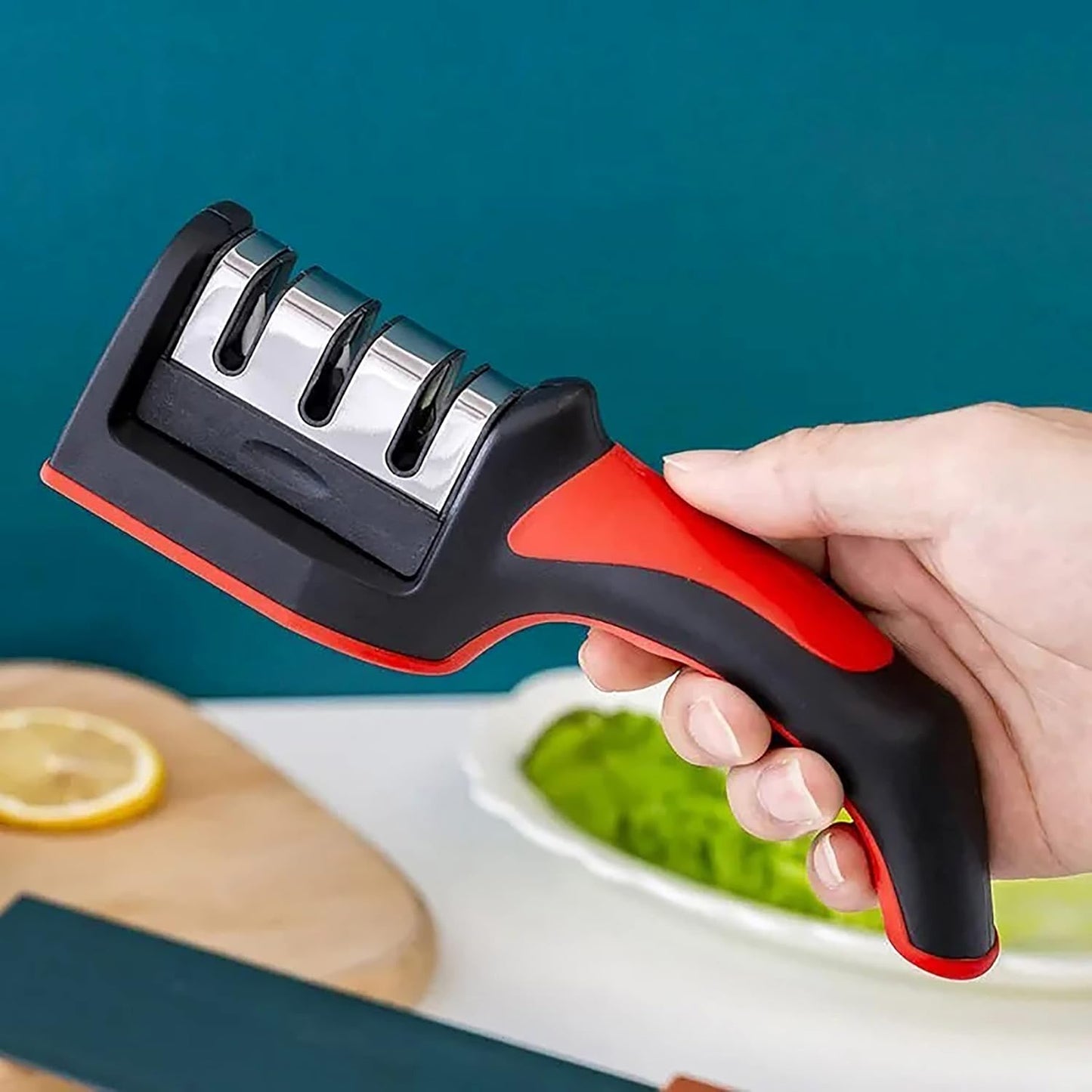 🔪✨ Afilador de Cuchillos ChefPro X2000 by KitchenMax – Precisión y Durabilidad