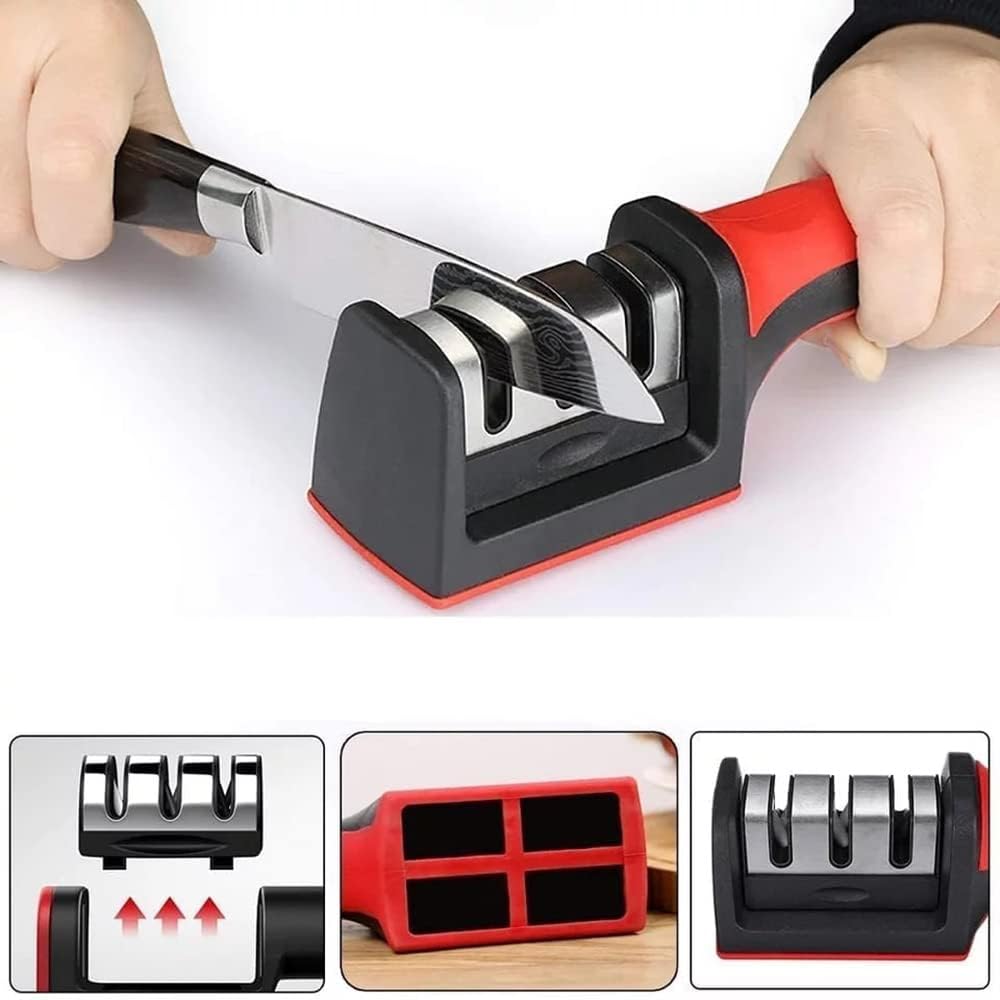 🔪✨ Afilador de Cuchillos ChefPro X2000 by KitchenMax – Precisión y Durabilidad