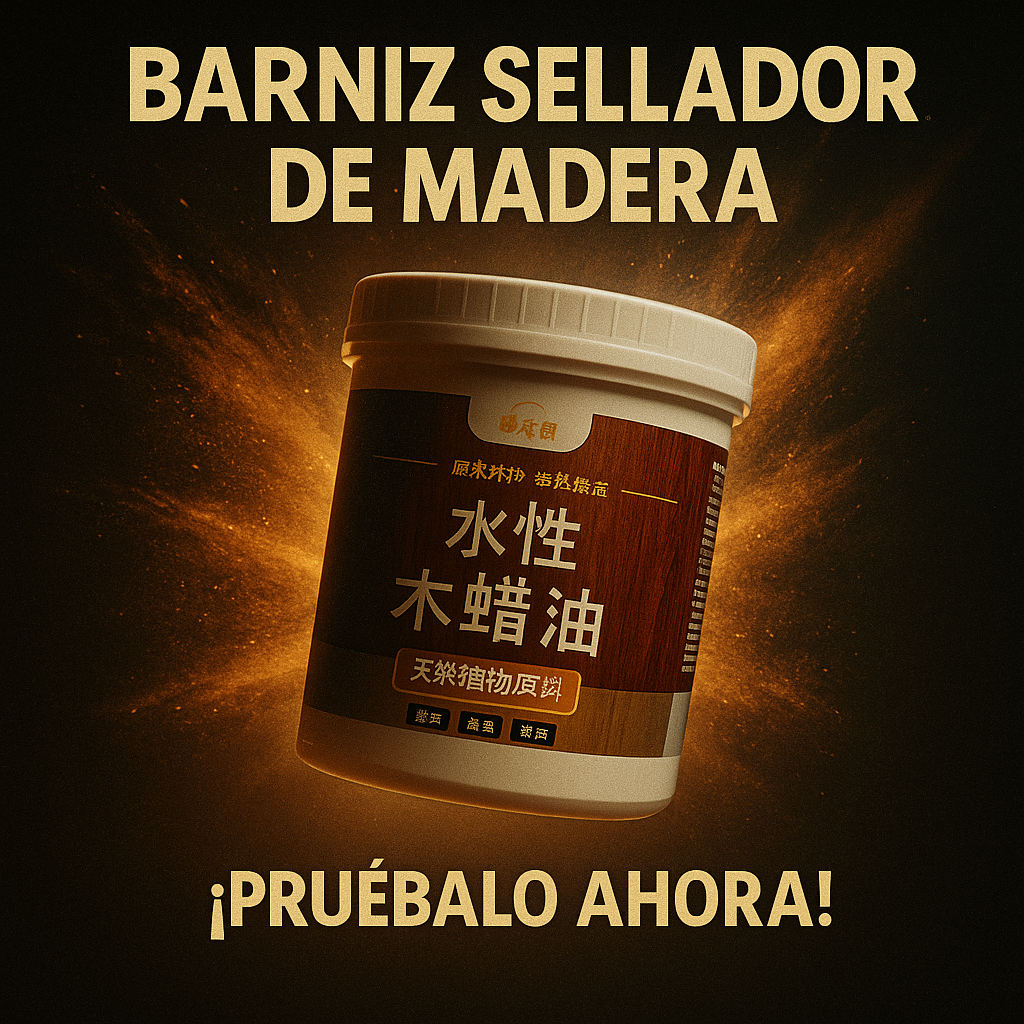 🪵✨ Barniz Petrificante Sellador de Madera – Protección y Brillo Duradero