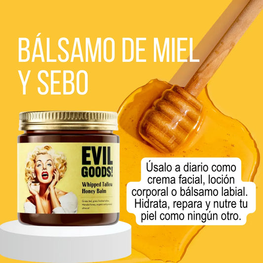 🌸 Bálsamo Corporal & Facial Evil Goods 🌿 Suavidad, Elasticidad y Nutrición Natural
