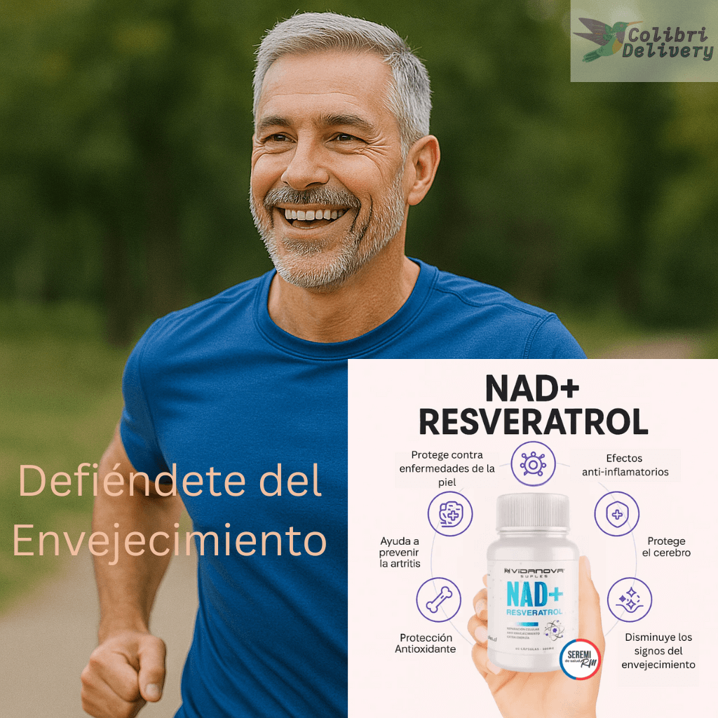 🔬✨ Vidanova Suples Nad+ Resveratrol 1000mg | Antioxidante y Antiedad Natural 💊💥