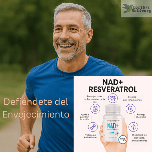 🔬✨ Vidanova Suples Nad+ Resveratrol 1000mg | Antioxidante y Antiedad Natural 💊💥