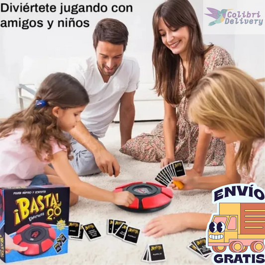 ⚡🎲 ¡El Clásico Está de Vuelta y Mejor que Nunca! 🕹️ Juego ¡Basta! Electrónico 2.0