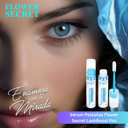 🌸 Sérum Pestañas Flower Secret LashBoost Pro – Largo y volumen de impacto ✨