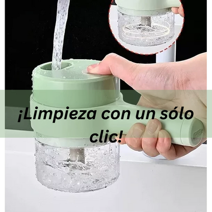 🍆🚀 Cortador de Verduras Eléctrico Portátil SmartCook SliceMaster 2000 – Tu Aliado en la Cocina