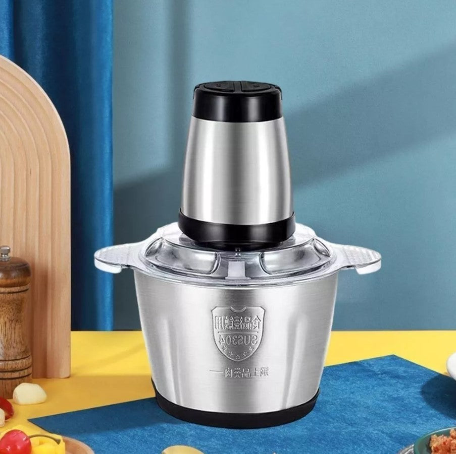 PICADORA ELÉCTRICA KitchenMax ProX2000⏱️ ¡Ahorra tiempo y esfuerzo! –  ⚡ 2 Velocidades 🥩🥒