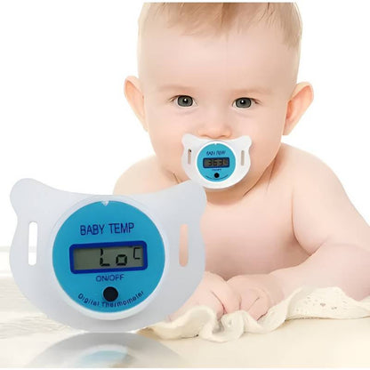 👶 BabyThermo™ Modelo ComfortTemp | Chupete Termómetro Digital para Bebé – Precisión sin molestias