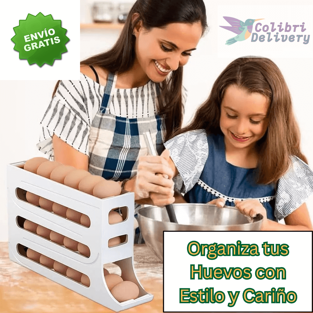 🥚Dispensador de Huevos 4 Niveles 🥚