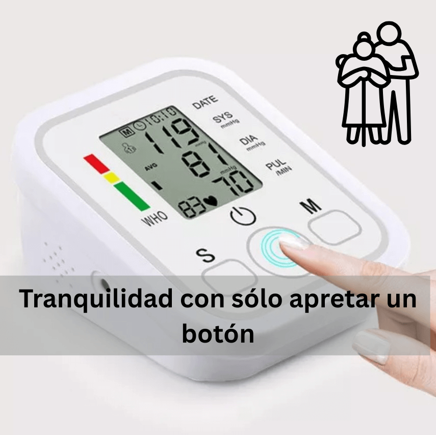 Medidor de Presión Arterial Portátil PresionMax™ HomeCare 2.0