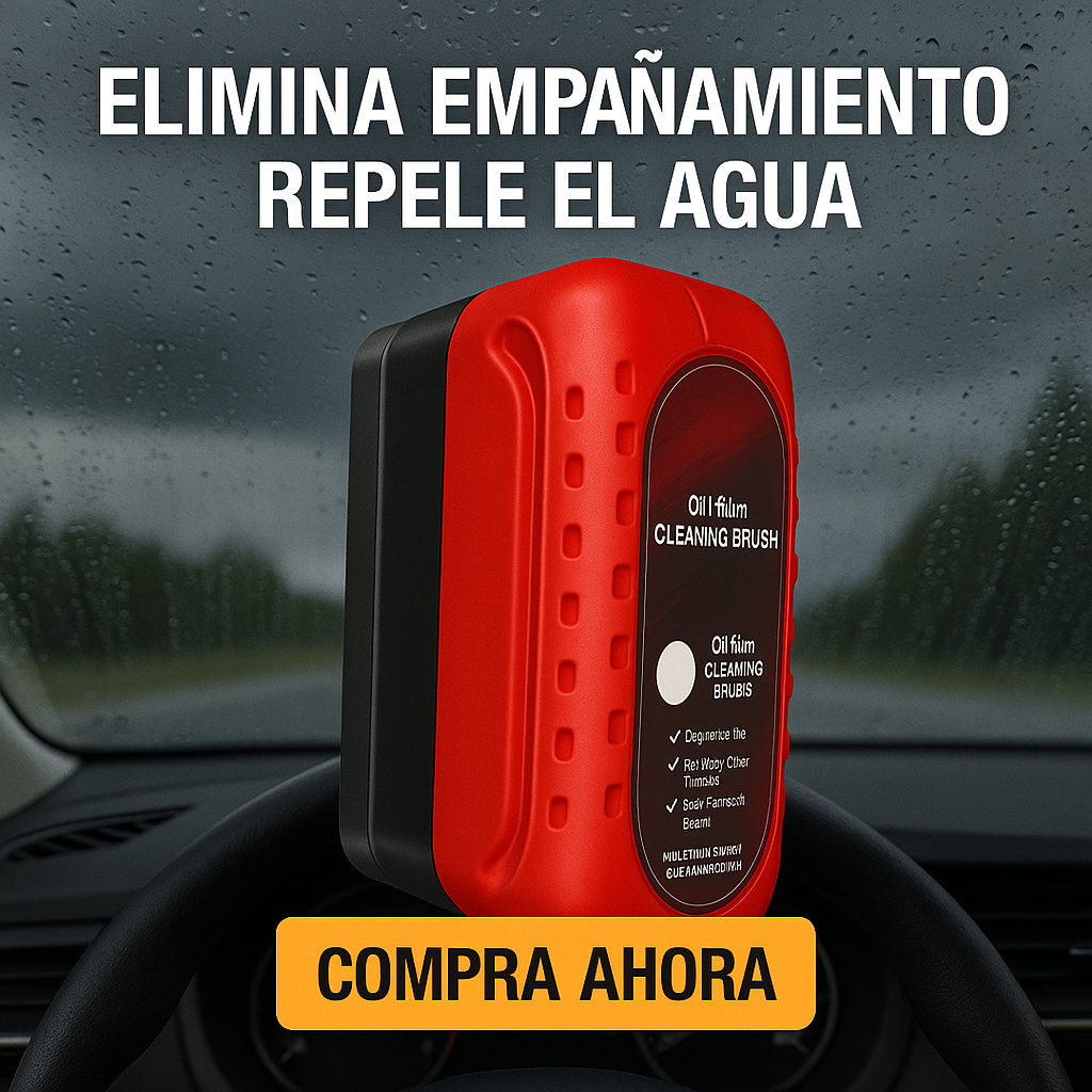 🧽✨ Esponja Anti-Empañados ClearView Pro – ¡Vidrios siempre limpios y sin marcas!