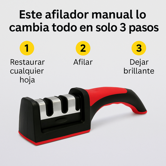 🔪✨ Afilador de Cuchillos ChefPro X2000 by KitchenMax – Precisión y Durabilidad