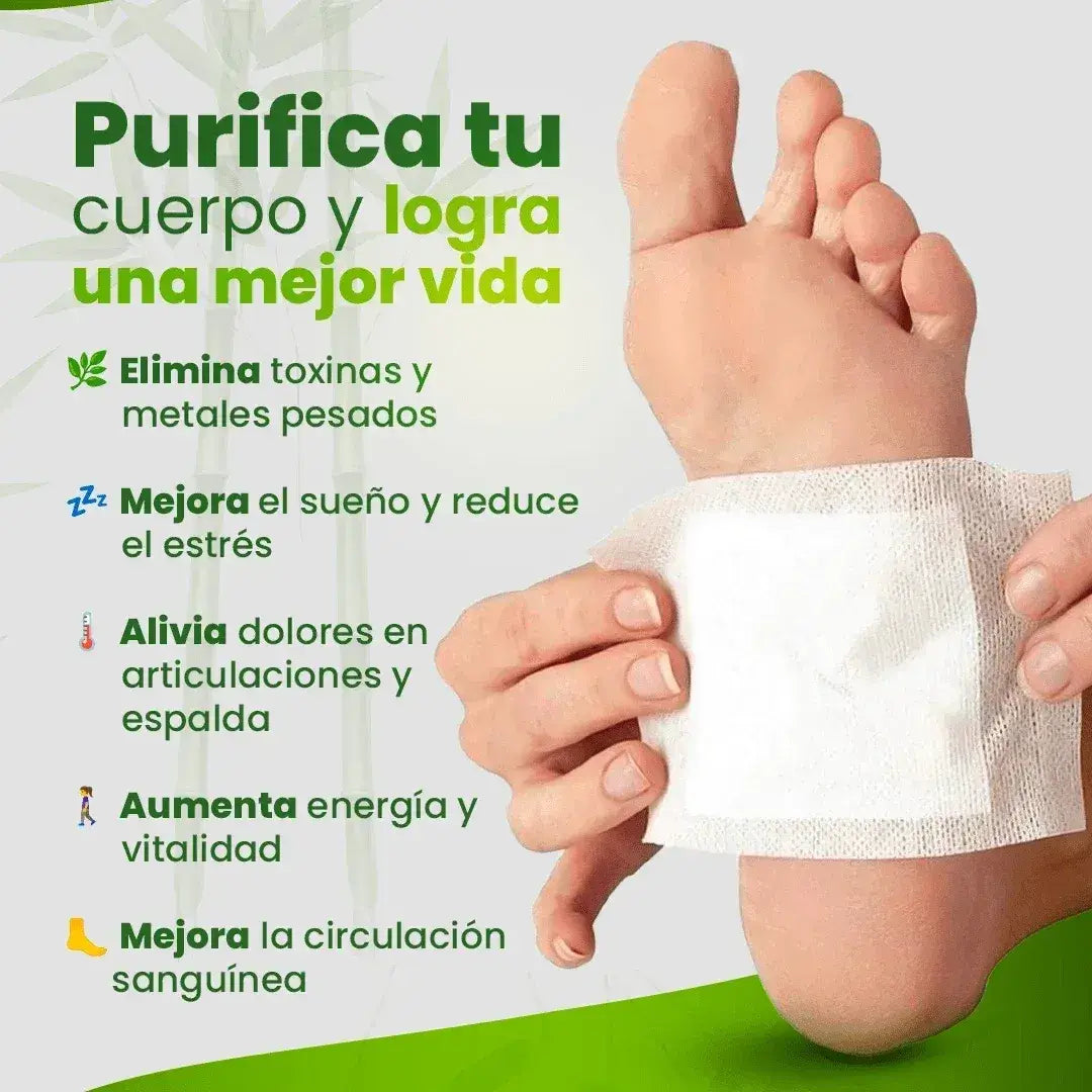 🔥Parches Desintoxicantes para Pies Kinoki (3 CAJAS)👣