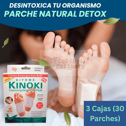 🔥Parches Desintoxicantes para Pies Kinoki (3 CAJAS)👣