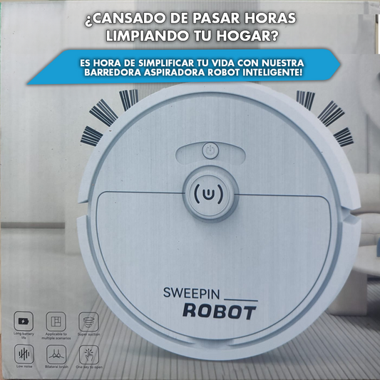 🤖✨ MC SmartClean™ – Robot Aspirador Inteligente 360° 🧹🏠